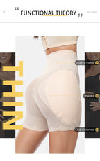High Waist Shaping Mesh Shorts