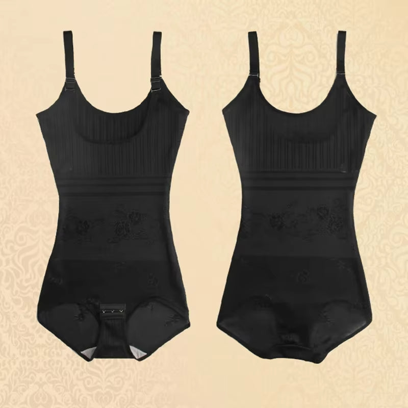 Spitzenformender Bodysuit mit eingearbeitetem BH