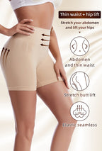 Seamless High-Waist Sculpting Shorts