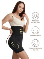 Hoge corrigerende compressieshort met rits