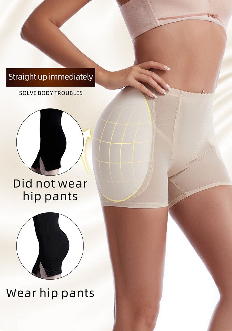 High-Waist Mesh Butt-Lifting Shaping Shorts