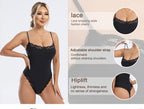 Spitzenbesetzter schlank machender Camisole-Bodysuit