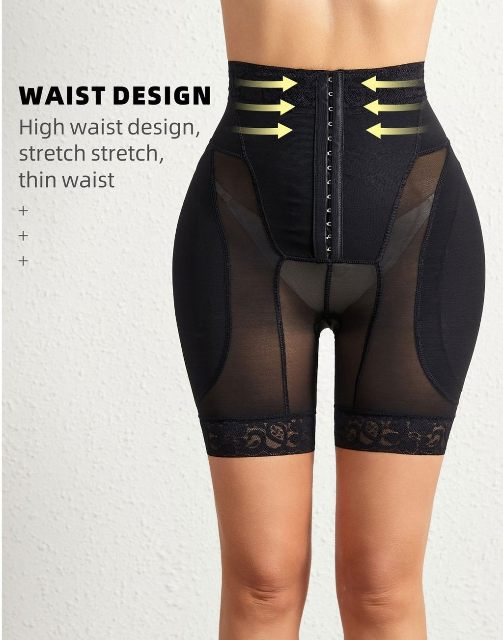 Shorty sculptant taille haute lissant les cuisses