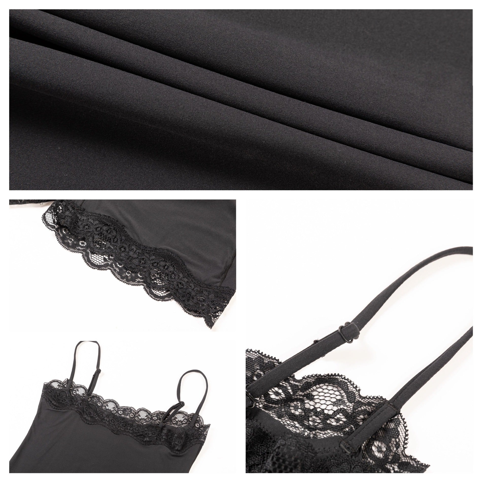 Spitzenbesetzte formende Bodysuit-Shorts