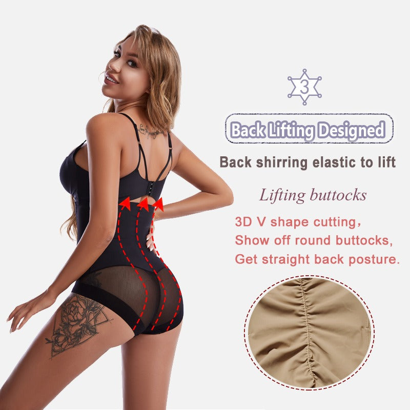 High Waist Mesh Shaping Brief