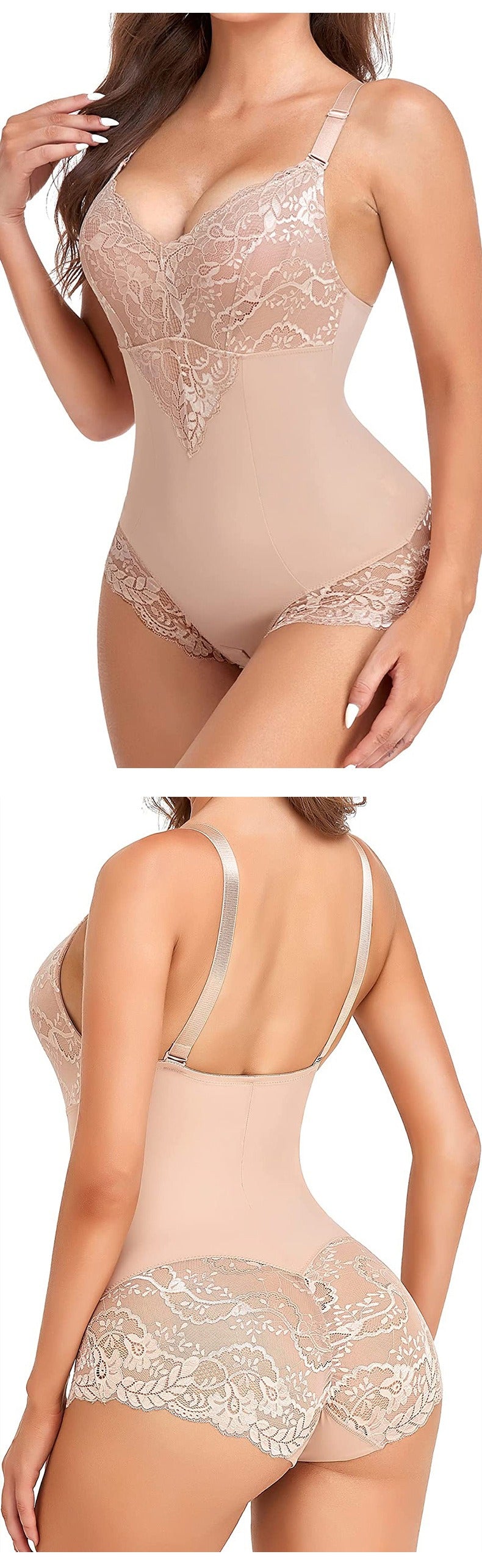 Spitzen-Hüftformender Bodysuit