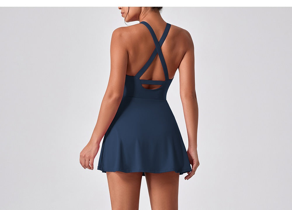 Seamless Athletic Sculpting Mini Dress