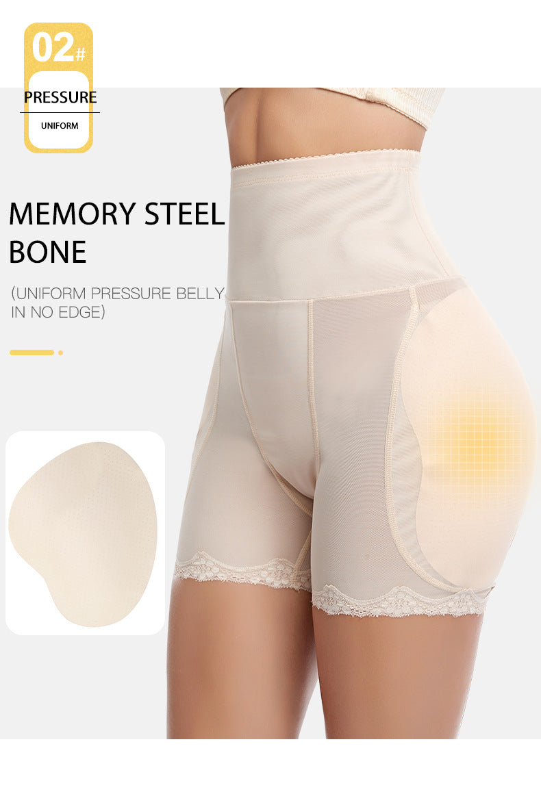 High Waist Shaping Mesh Shorts