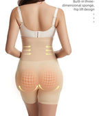 Hoge corrigerende compressieshort met rits