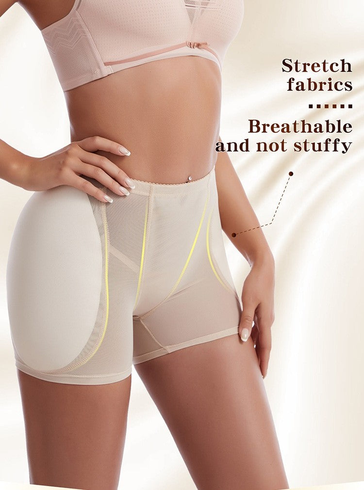 High-Waist Mesh Push-Up Corrigerende Short