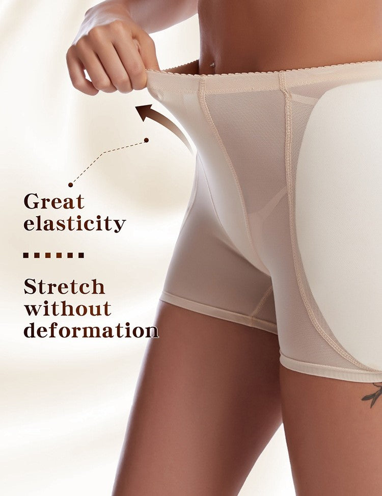 High-Waist Mesh Push-Up Corrigerende Short