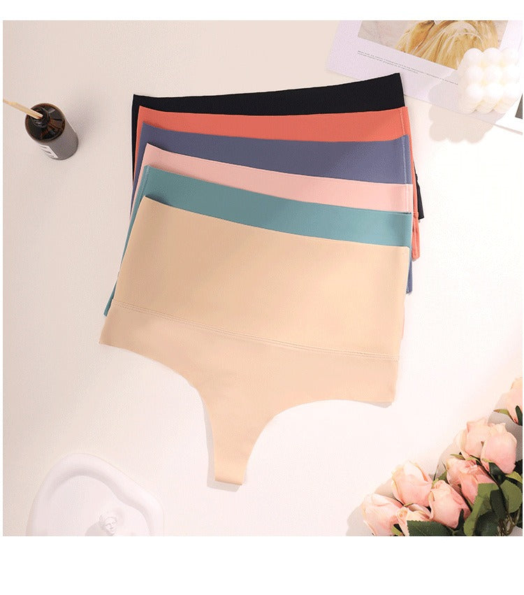 Seamless High-Waist Thong Shaper