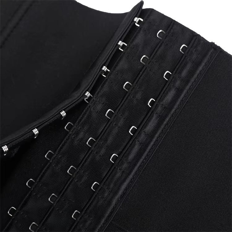 Hook-Closure Waist Shaping Shorts