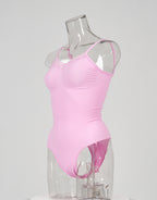 Spitzenbesetzter Camisole-Bodysuit