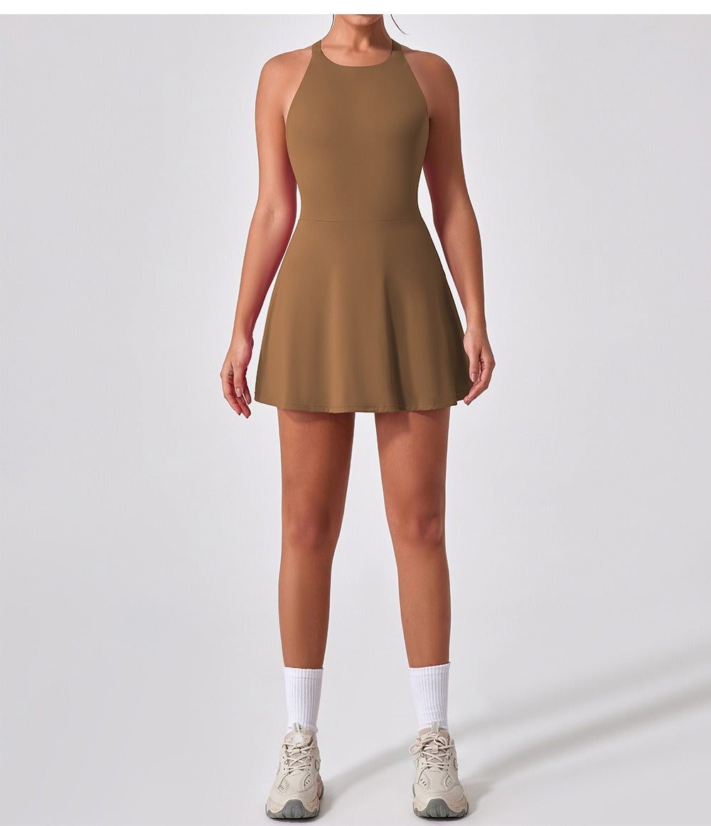Seamless Athletic Sculpting Mini Dress