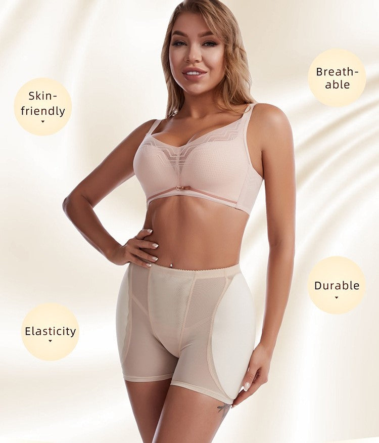 High-Waist Mesh Push-Up Corrigerende Short