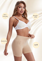 Seamless High-Waist Sculpting Shorts