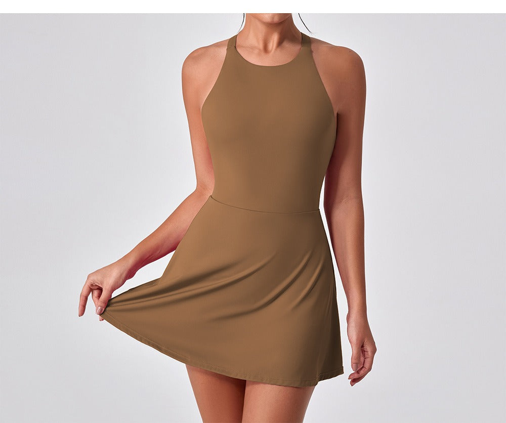 Seamless Athletic Sculpting Mini Dress