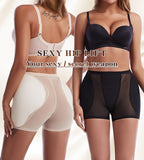 High-Waist Mesh Push-Up Corrigerende Short