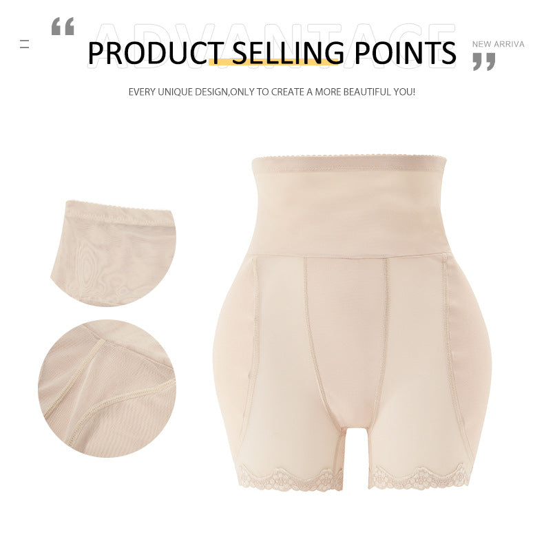 High Waist Shaping Mesh Shorts