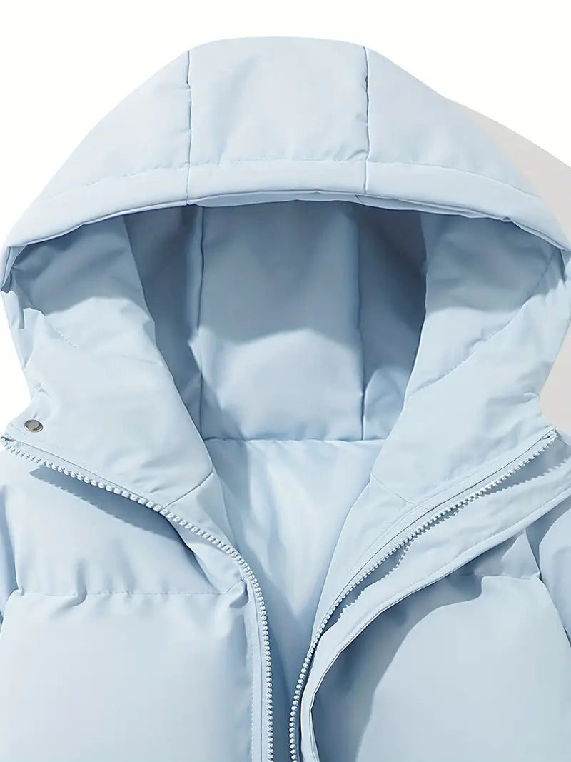 Women Winter Steppjacke, Oversize Schnitt & Wärmende Füllung