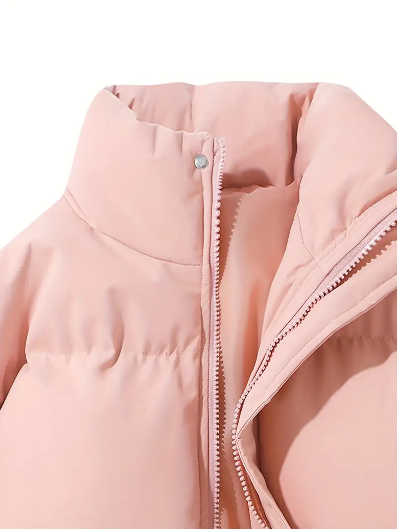 Women Winter Steppjacke, Oversize Schnitt & Wärmende Füllung