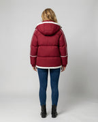 Damen-Winterjacke mit Kapuze