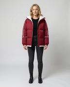 Damen-Winterjacke mit Kapuze