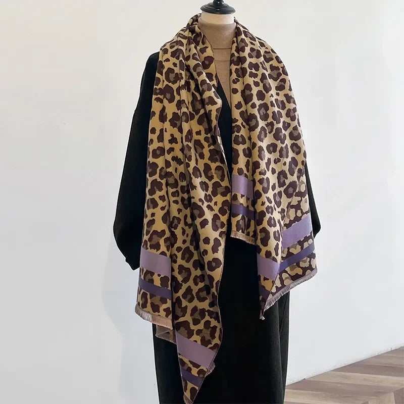 Wendbarer Kaschmir-Mix-Schal für Damen – Warm & stilvoll für den Winter