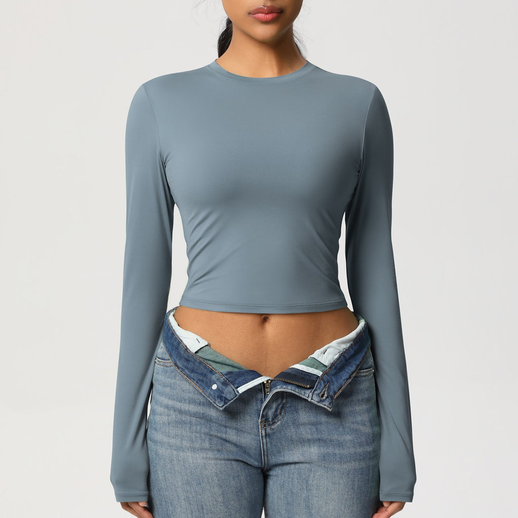 Haut de sport SculptFit court et sculptant