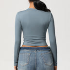 Haut de sport SculptFit court et sculptant