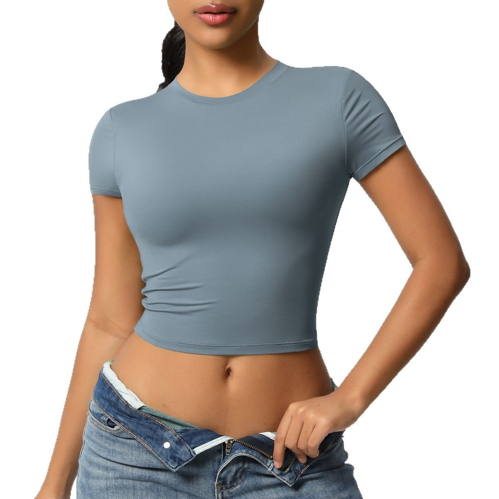 Crop top de sport sculptant seconde peau