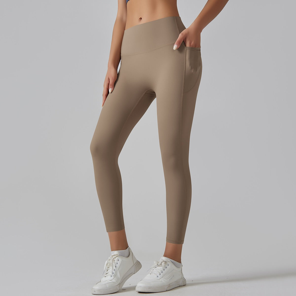 High Waist Legging met Zakken