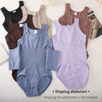 Haken- und formender Bodysuit mit breiten Trägern