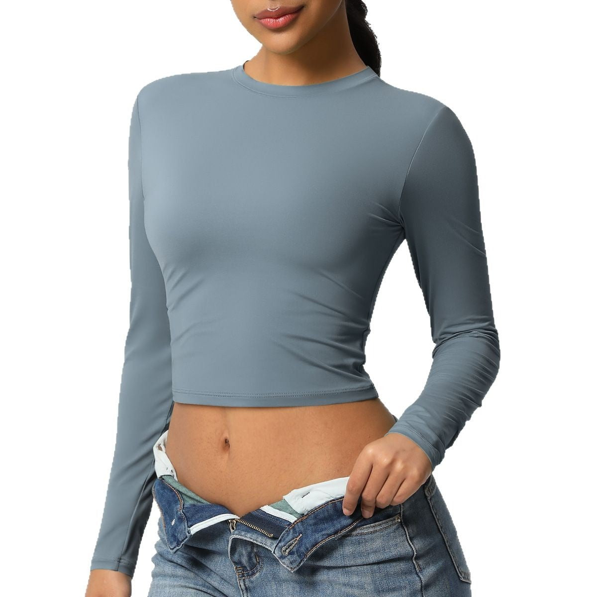 Haut de sport SculptFit court et sculptant