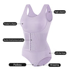 Haken- und formender Bodysuit mit breiten Trägern