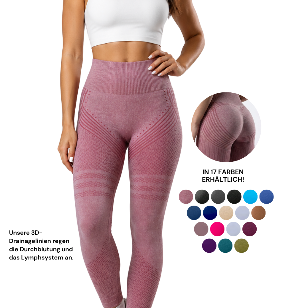 Curvay 3D Sculpt Leggings - Cellulite-Smoothing Compression