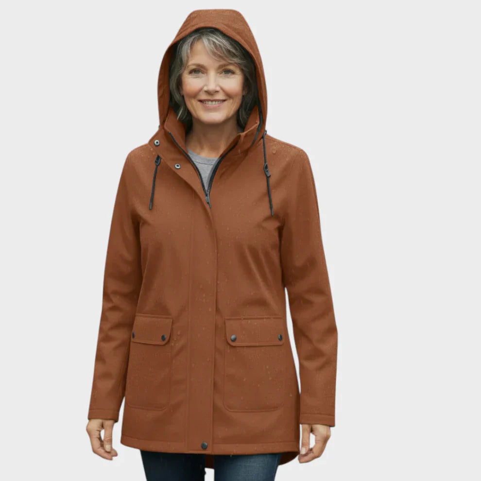 Women Winter Lightweight And Waterproof Raincoat