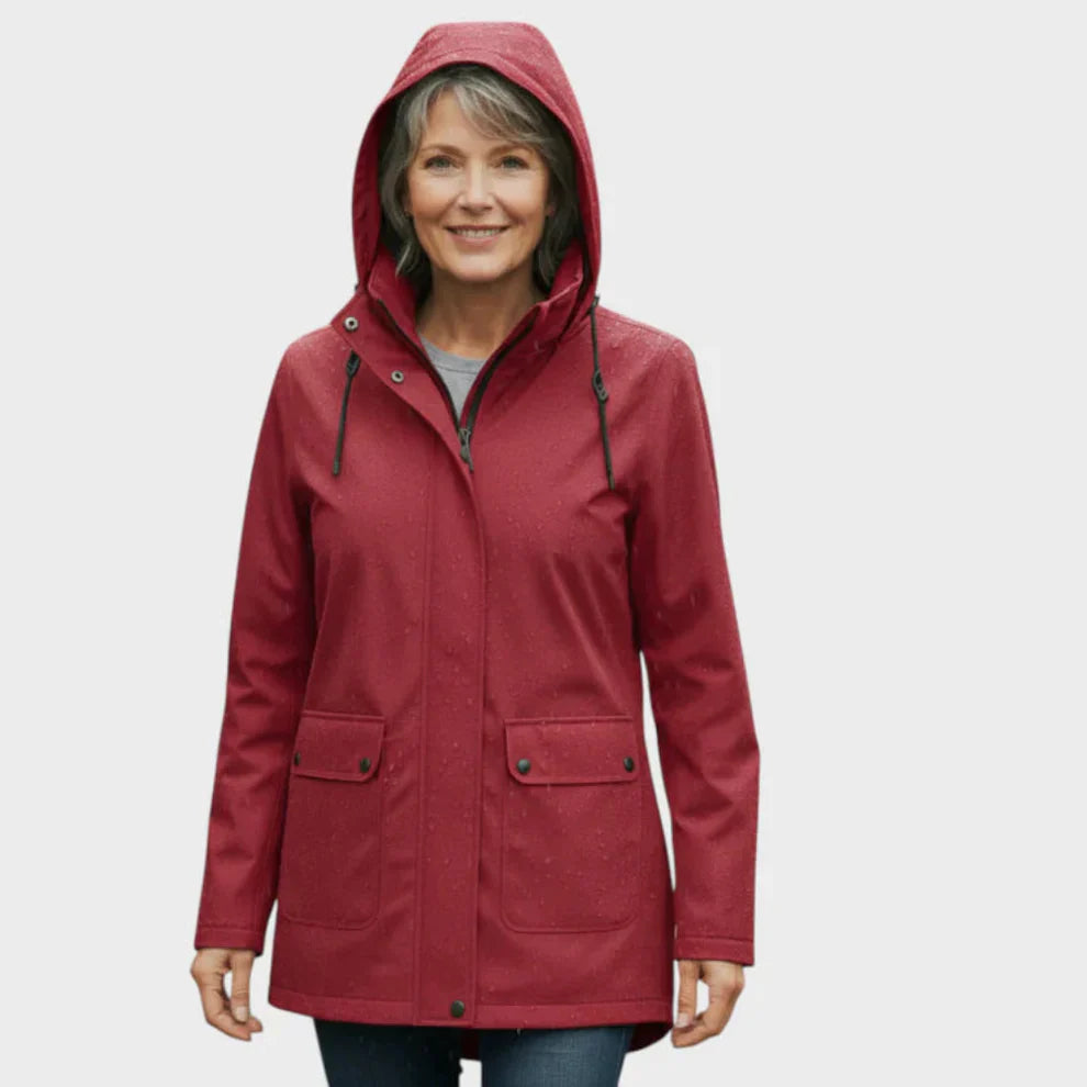 Women Winter Lightweight And Waterproof Raincoat
