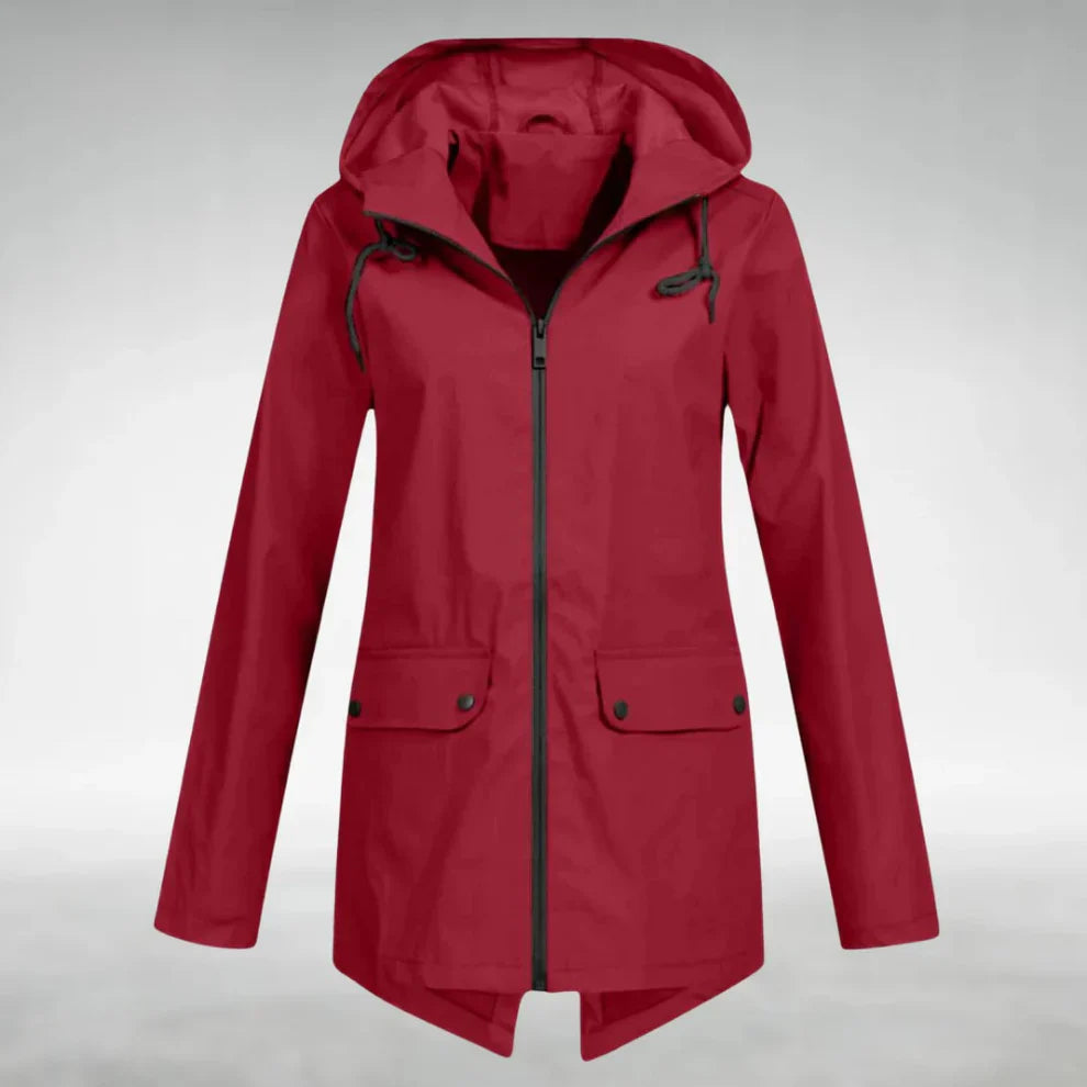 Women Winter Lightweight And Waterproof Raincoat