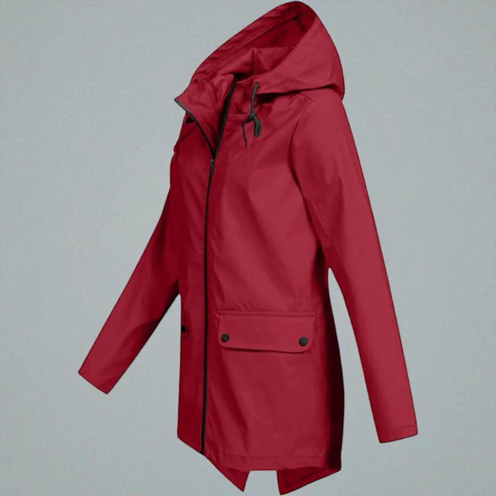 Women Winter Lightweight And Waterproof Raincoat
