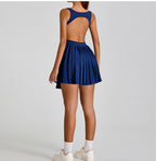 Sportliches Sculpting Ärmelloses Shaping Kleid