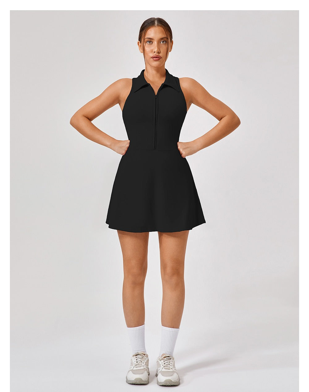Robe sculptante de performance athlétique