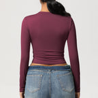 Haut de sport SculptFit court et sculptant