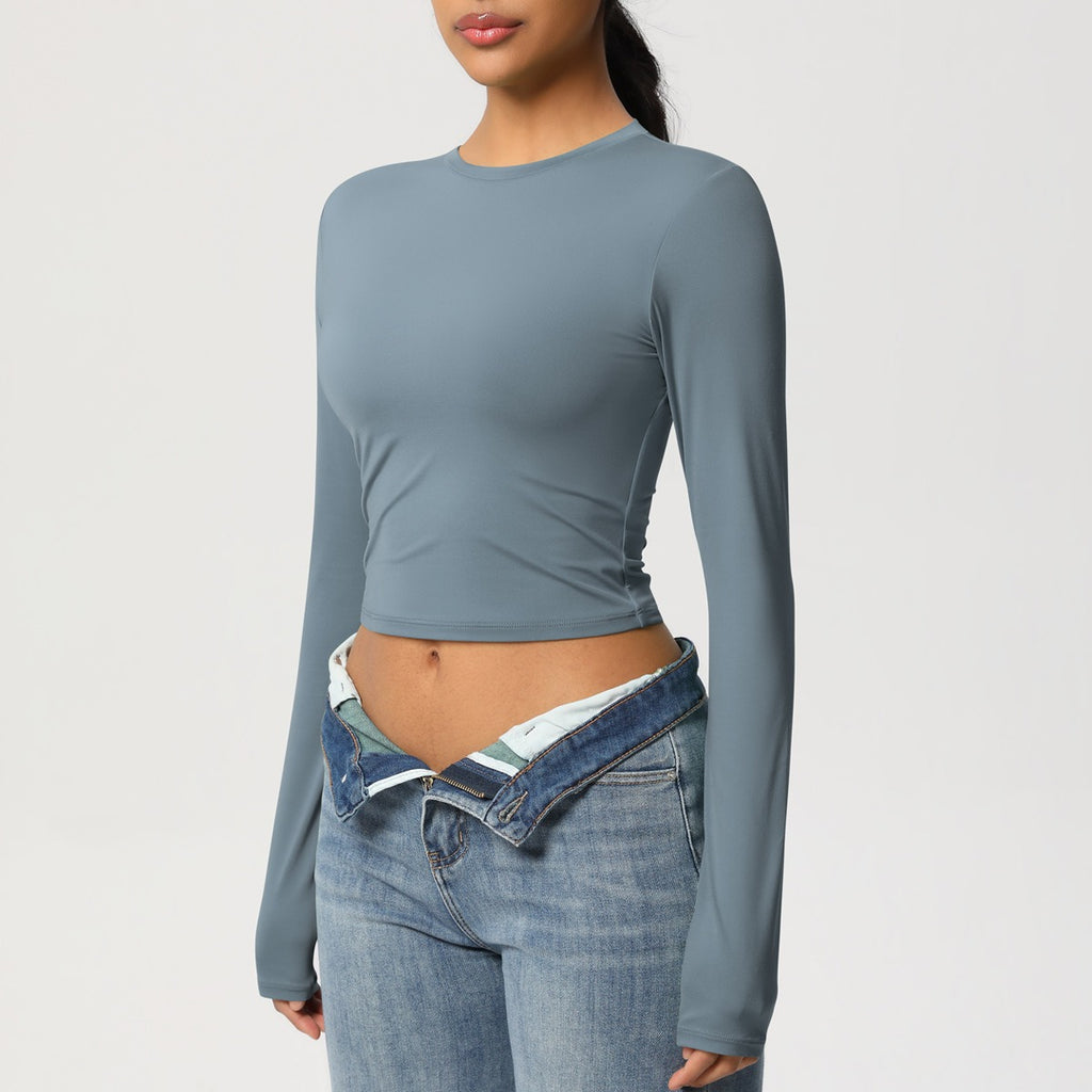 Haut de sport SculptFit court et sculptant