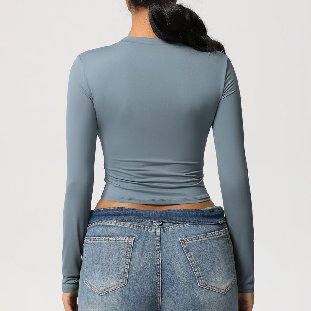Haut de sport SculptFit court et sculptant
