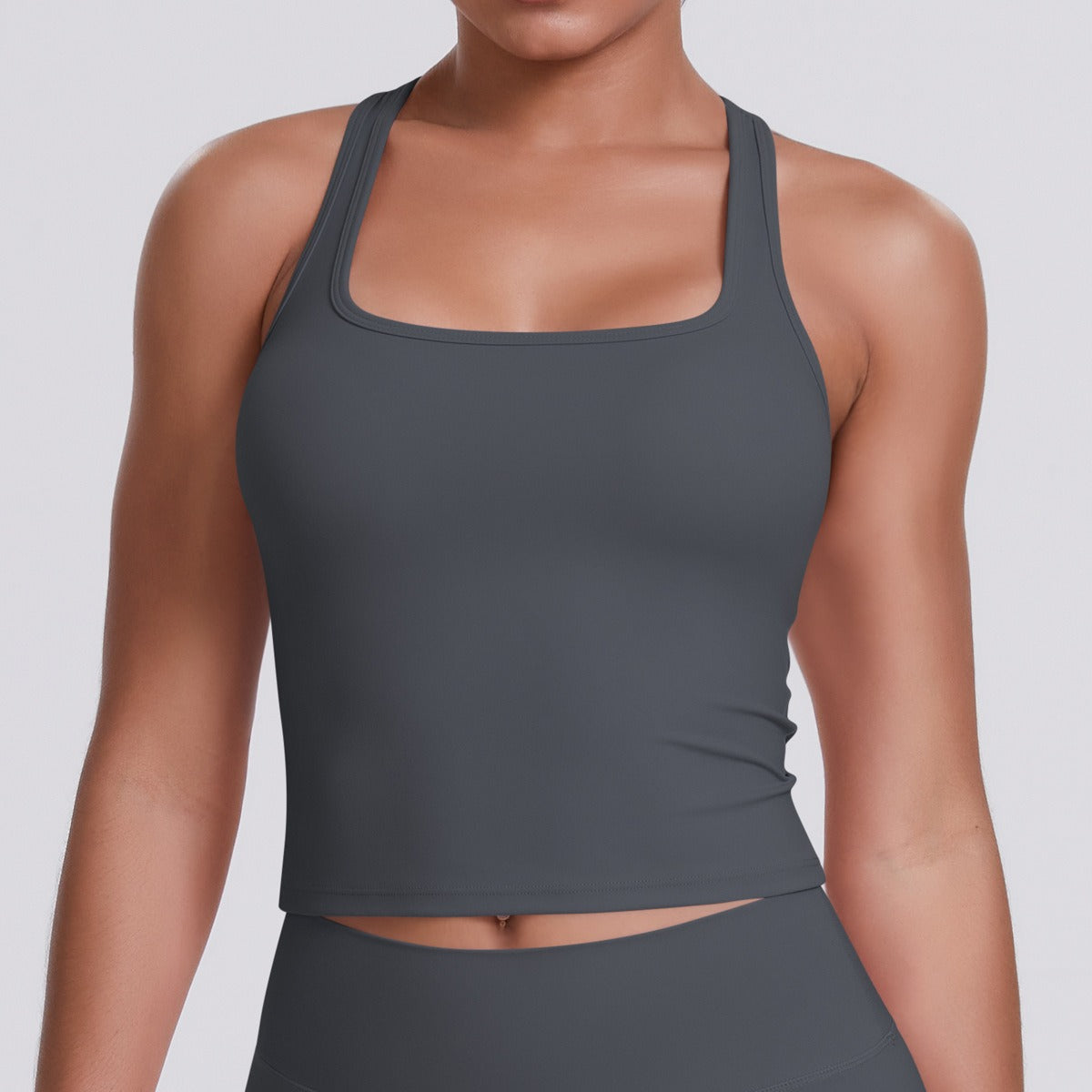 Sleeveless Sculpting Activewear Tank Top