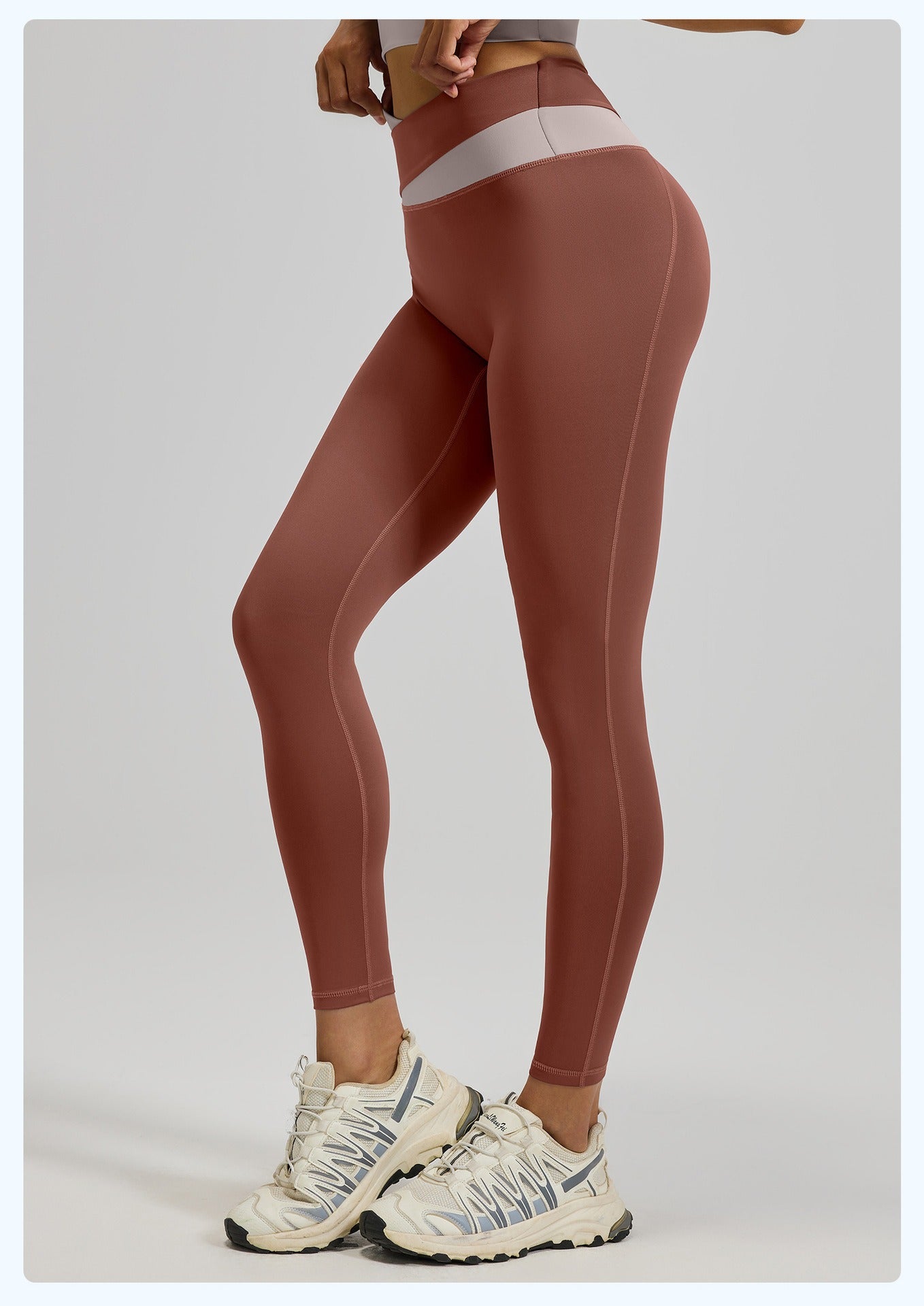 High-Waist Vormgevende Performance Legging