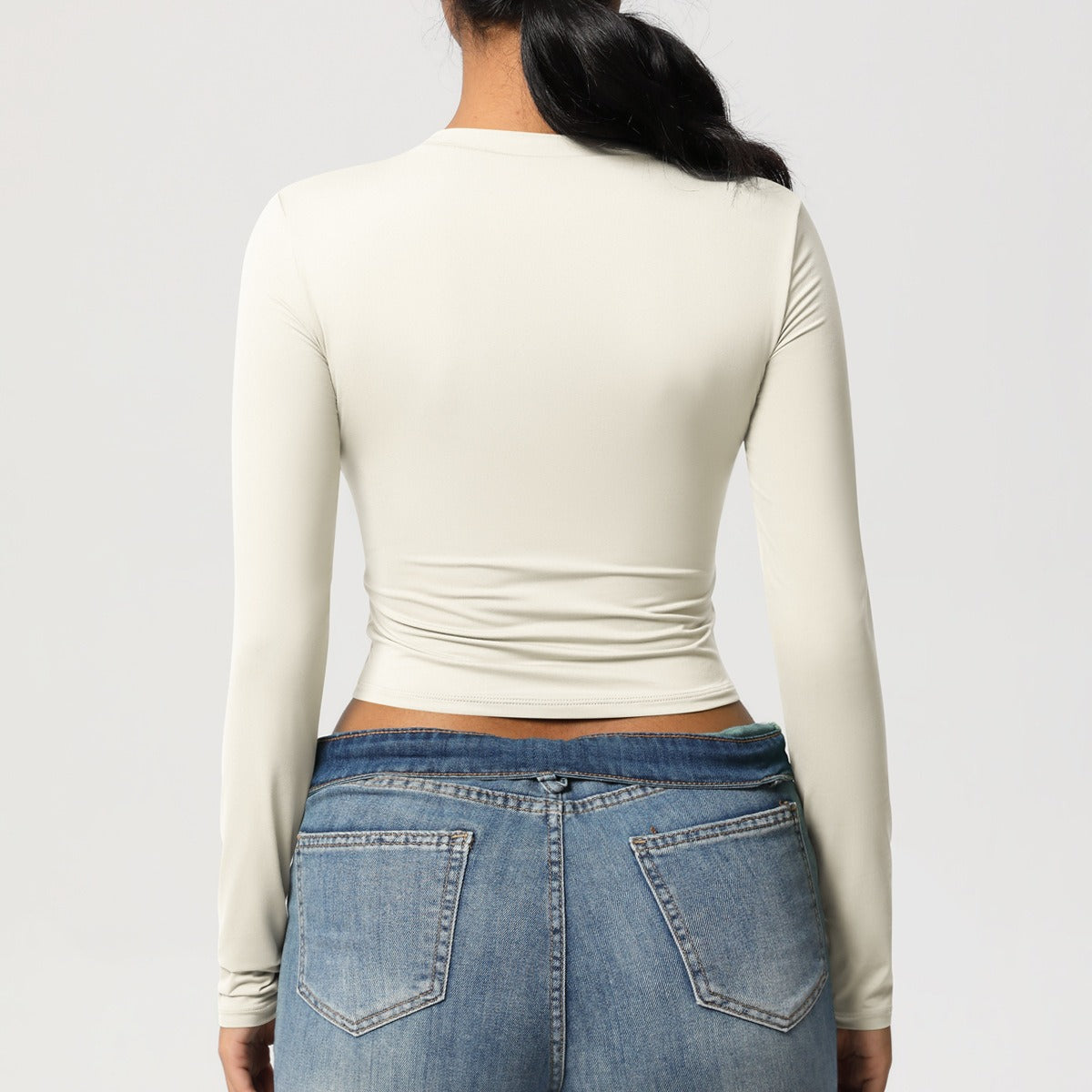 Haut de sport SculptFit court et sculptant