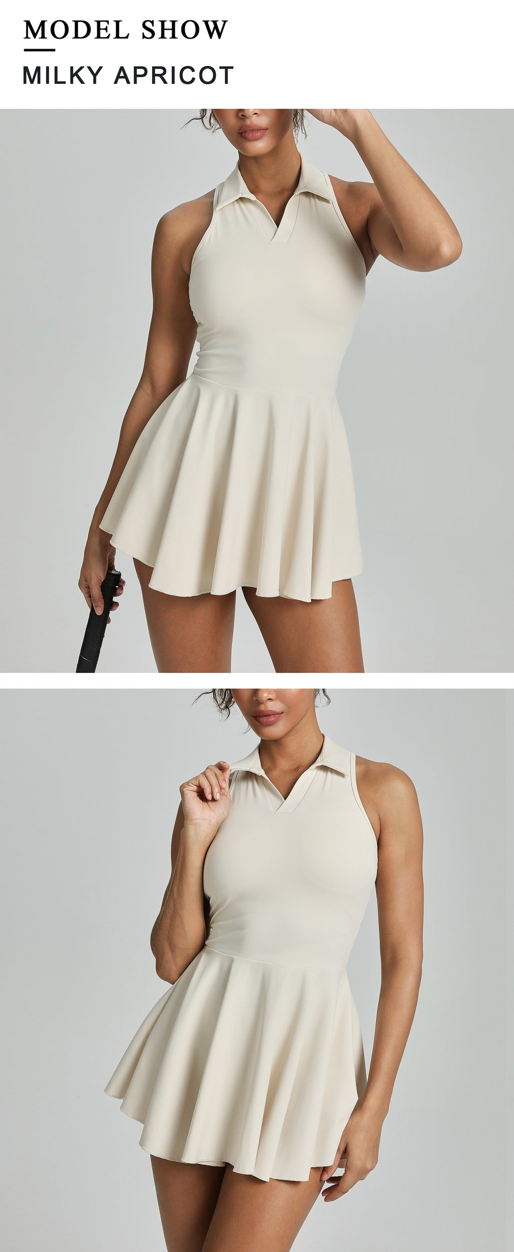 Sportliches Sculpting Fit & Flare Shaping Kleid